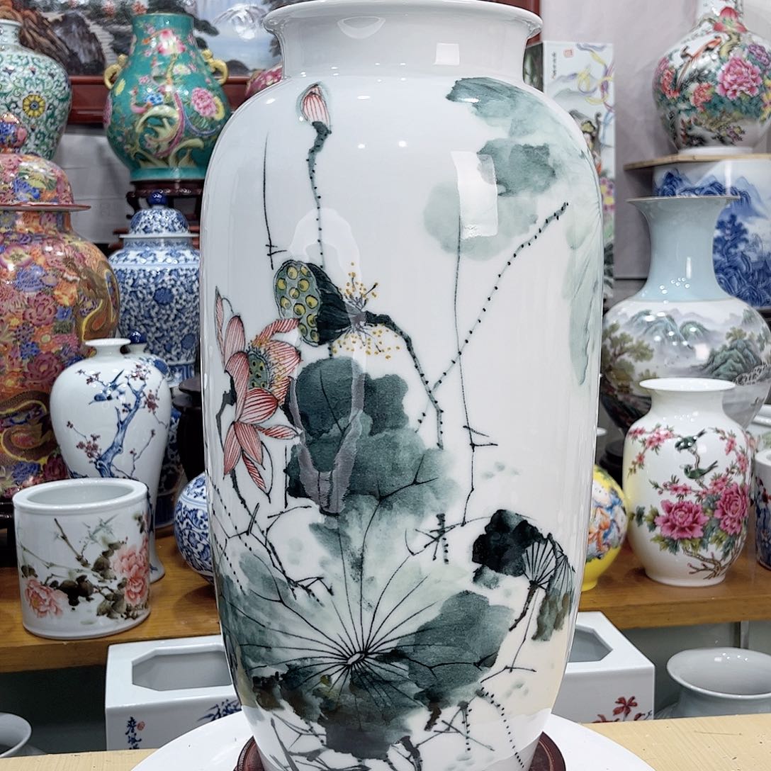 豹***子摆件景德镇的陶瓷