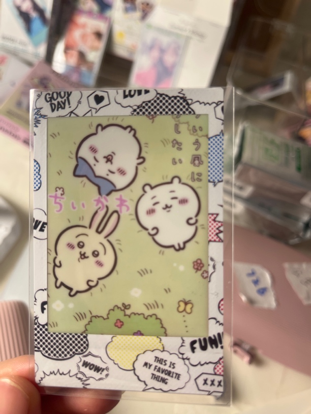 成品照片绝版漫画相纸chikawa拍立得