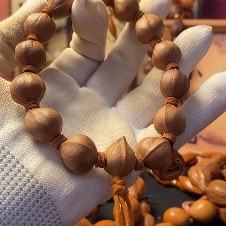 橄榄核手串/手链1.5野生核