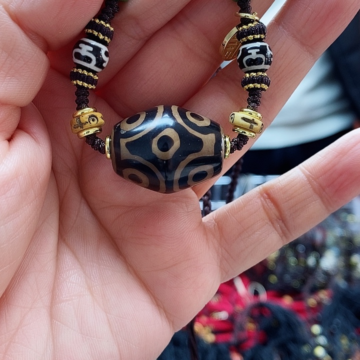 玛瑙/玉髓颈饰合金