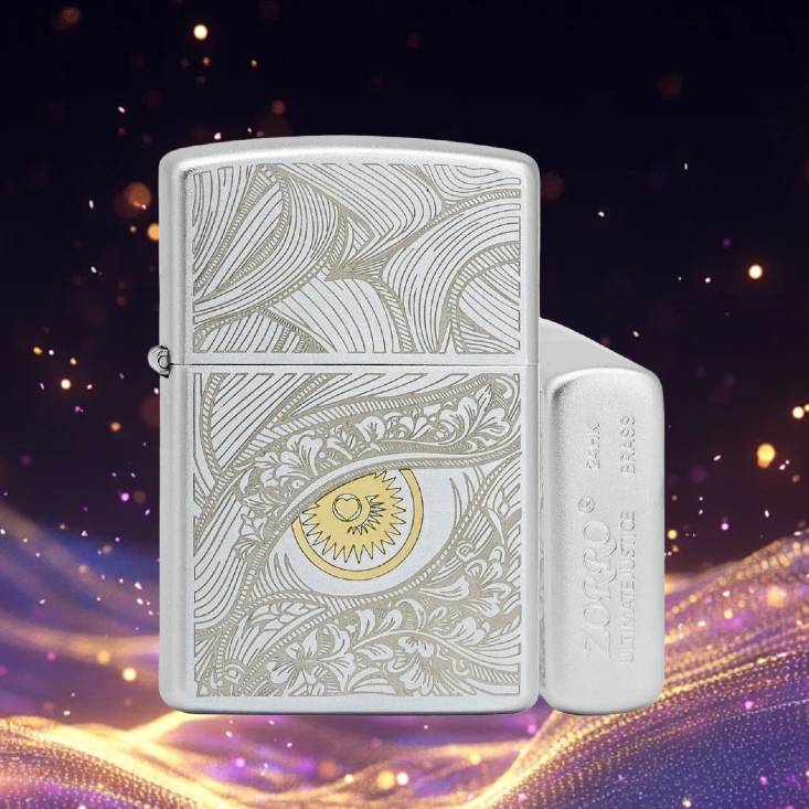 ZORRO 秋水含情正品防风打火机