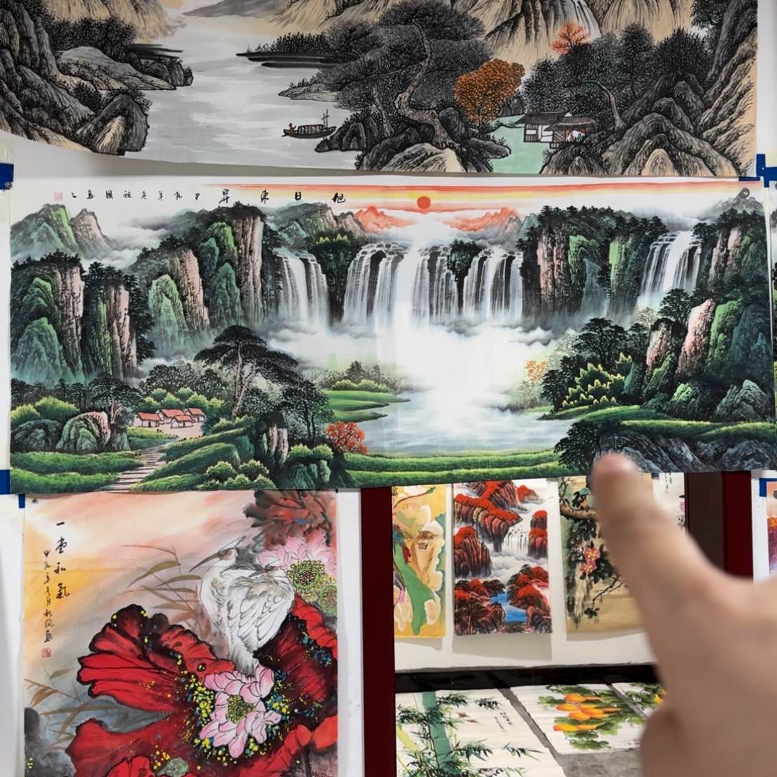 国画晓彤美术馆直播间