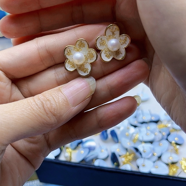 合金淡水珍珠材料瑕疵处理