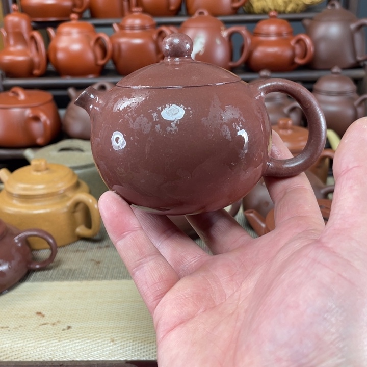 紫砂茶壶原矿紫泥