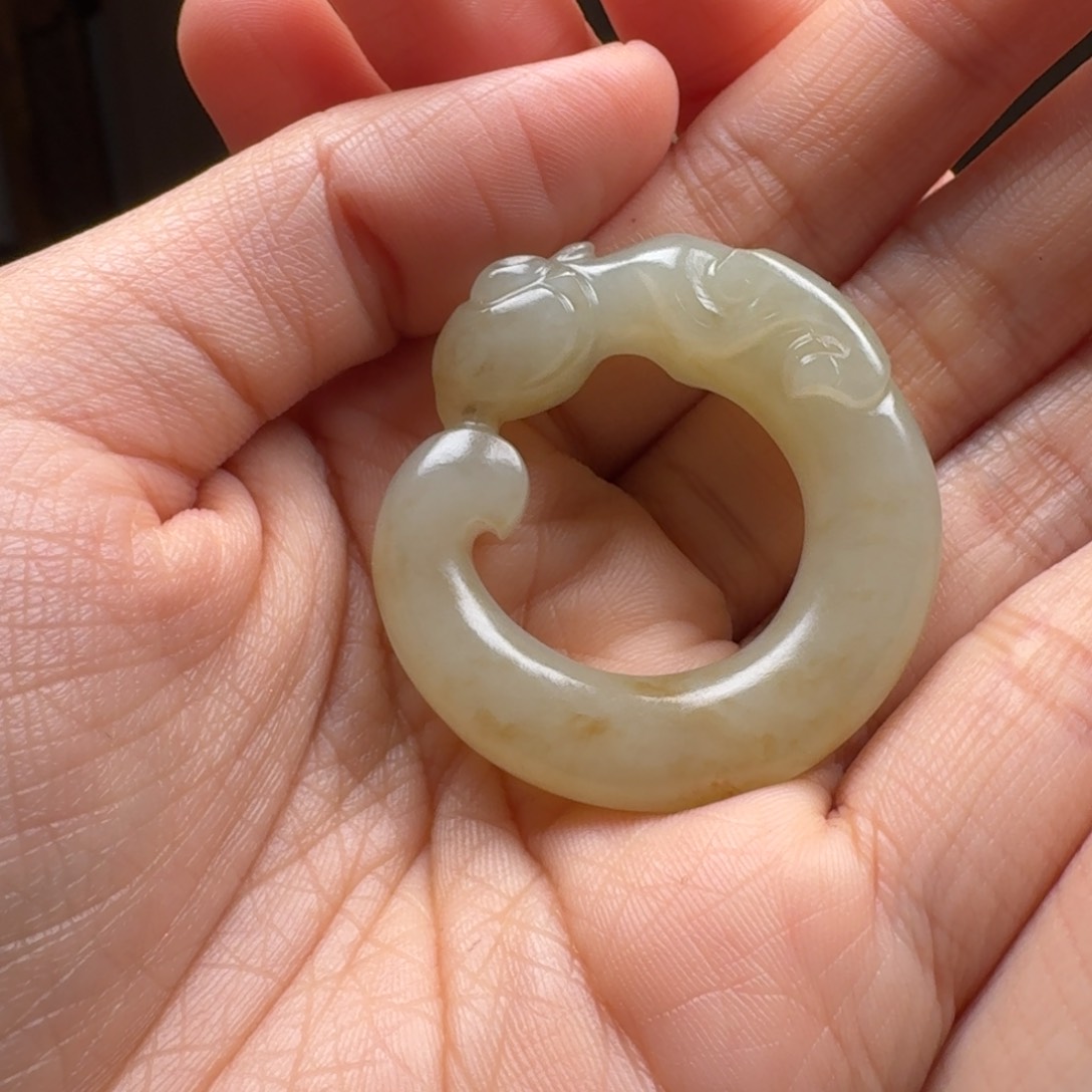 和田玉颈饰未镶嵌海*韵