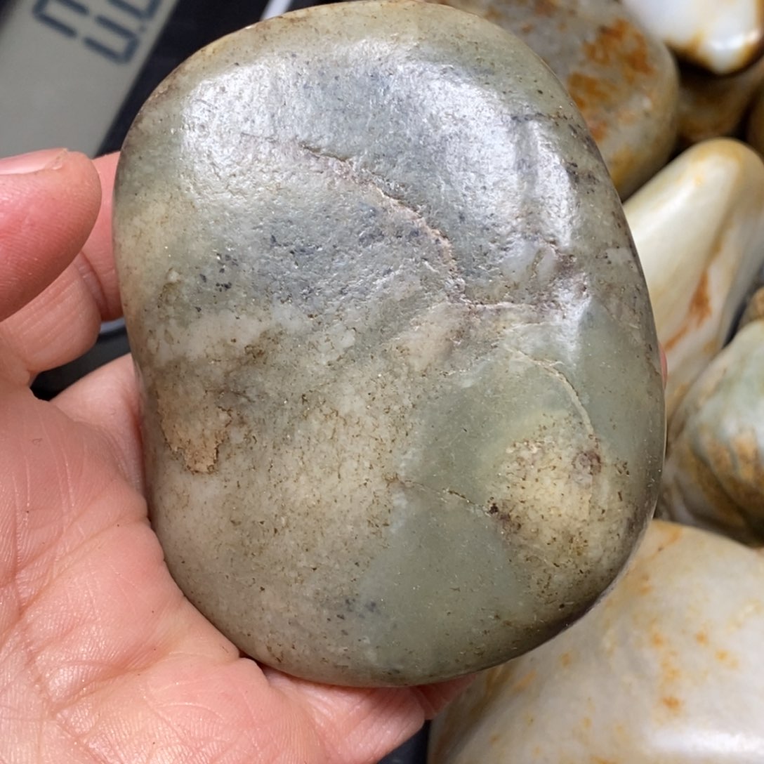 和田玉挂件银S925镀金镶嵌