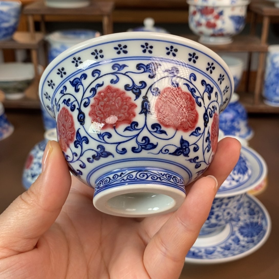 景德镇陶瓷手工手绘