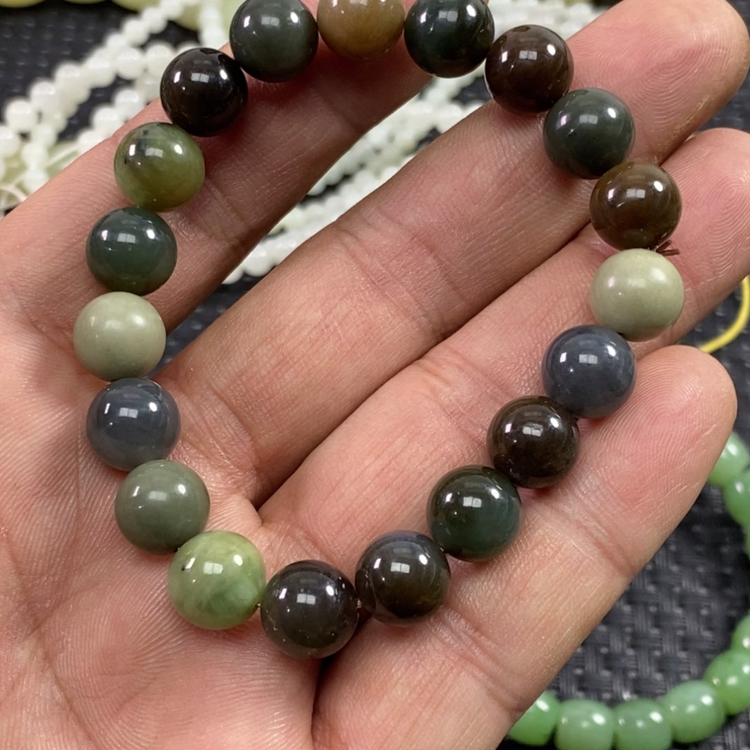 和田玉手链未镶嵌