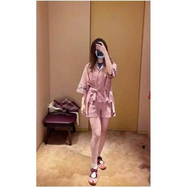 妃鱼/爱马仕/棉/套装/95新/凡1/21