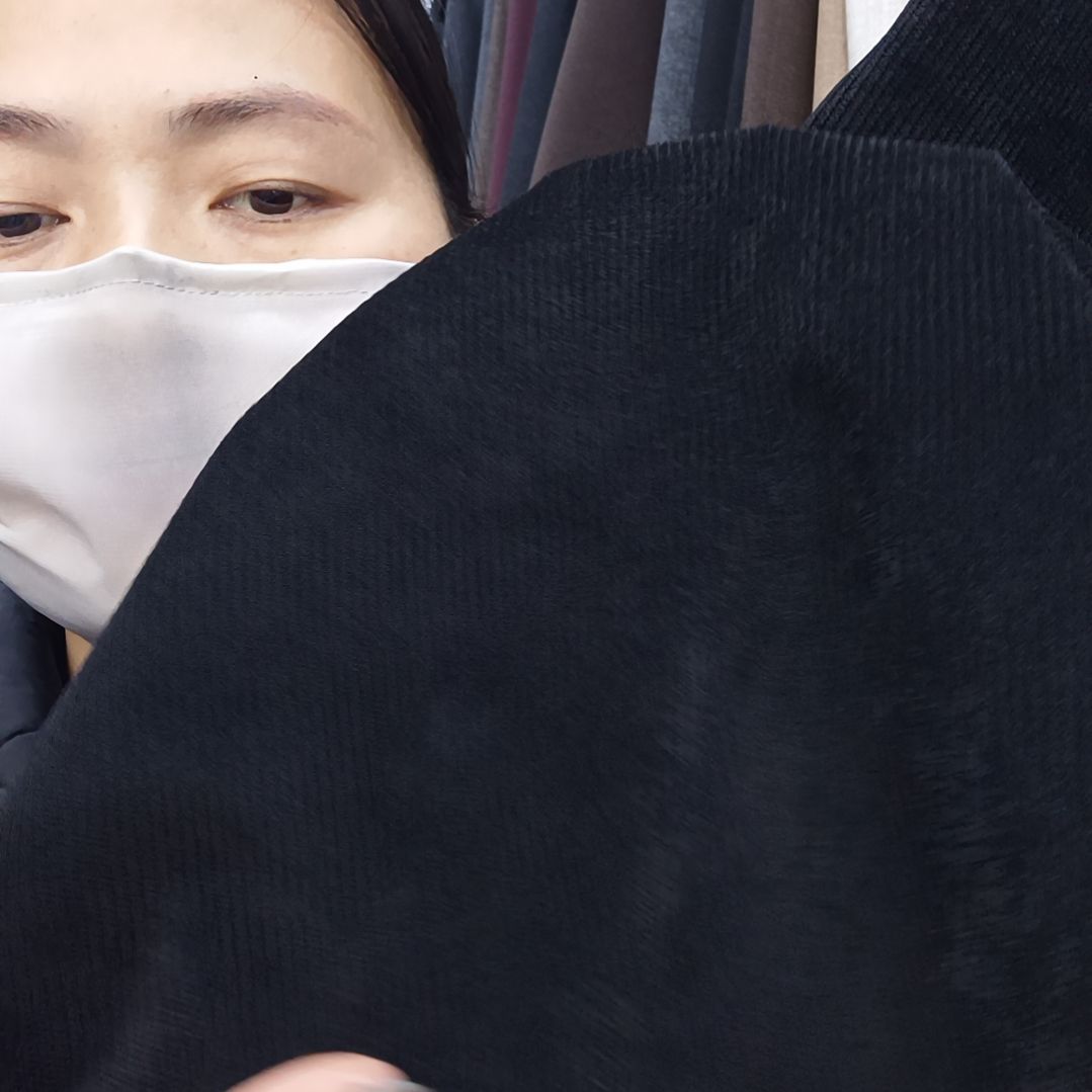 无纺布黑奥粒绒2米