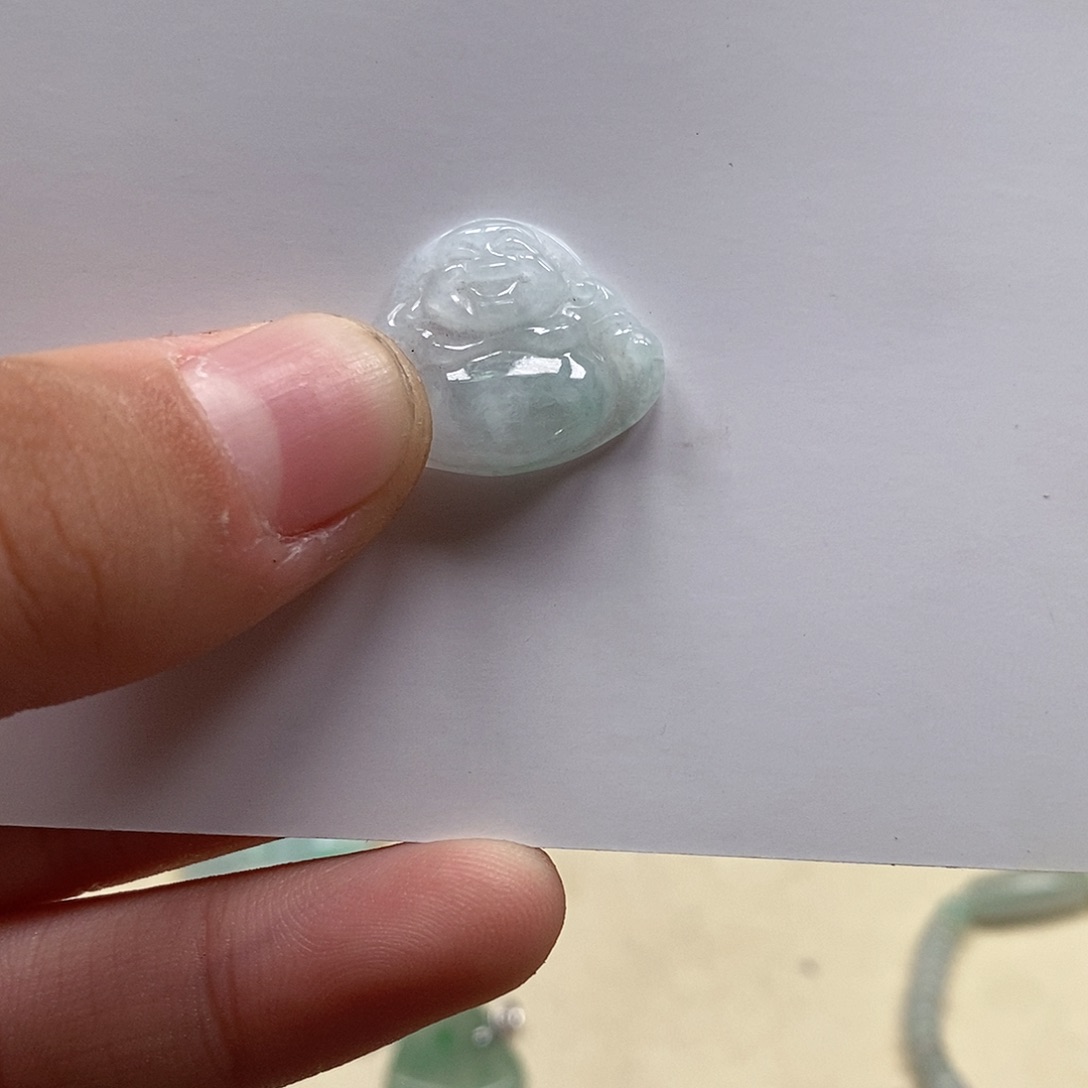 翡翠挂件未镶嵌佛公