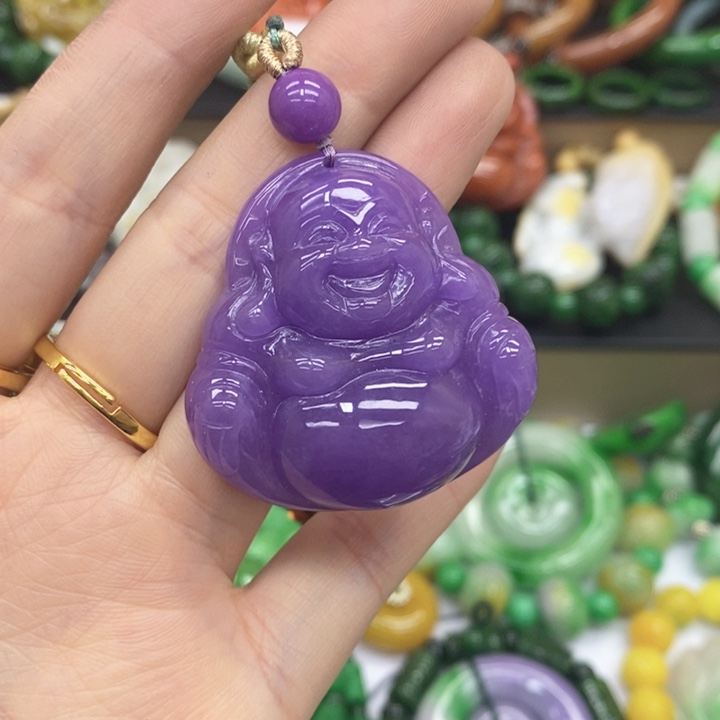 翡翠未镶嵌耳饰项链16