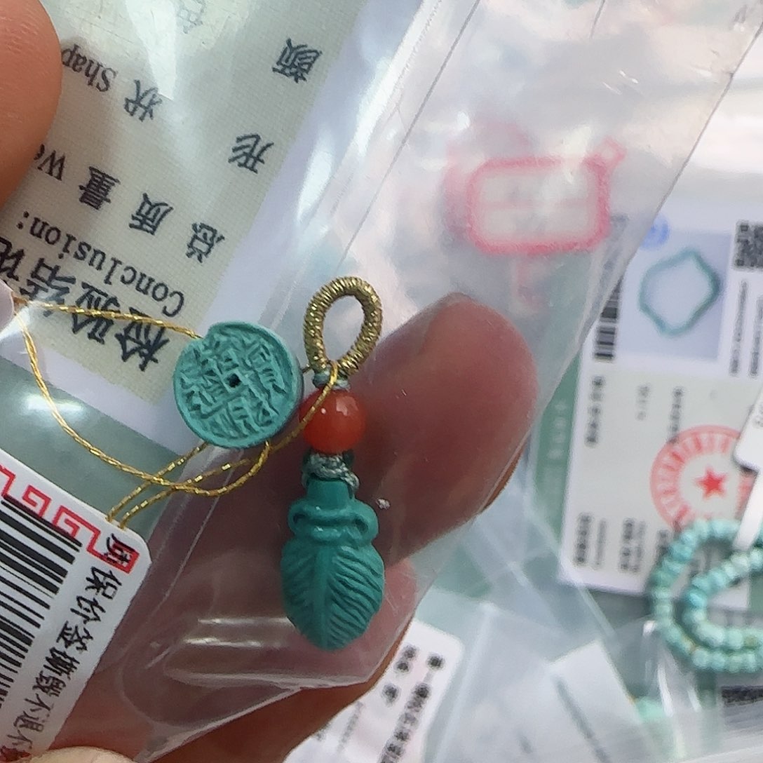 绿松石珠宝半成品未镶嵌