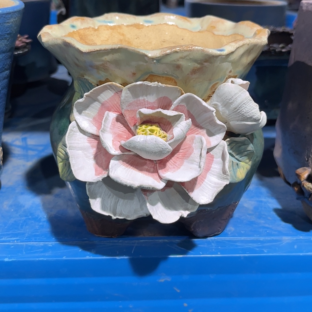 27 号陶然花器多肉植物手工花盆