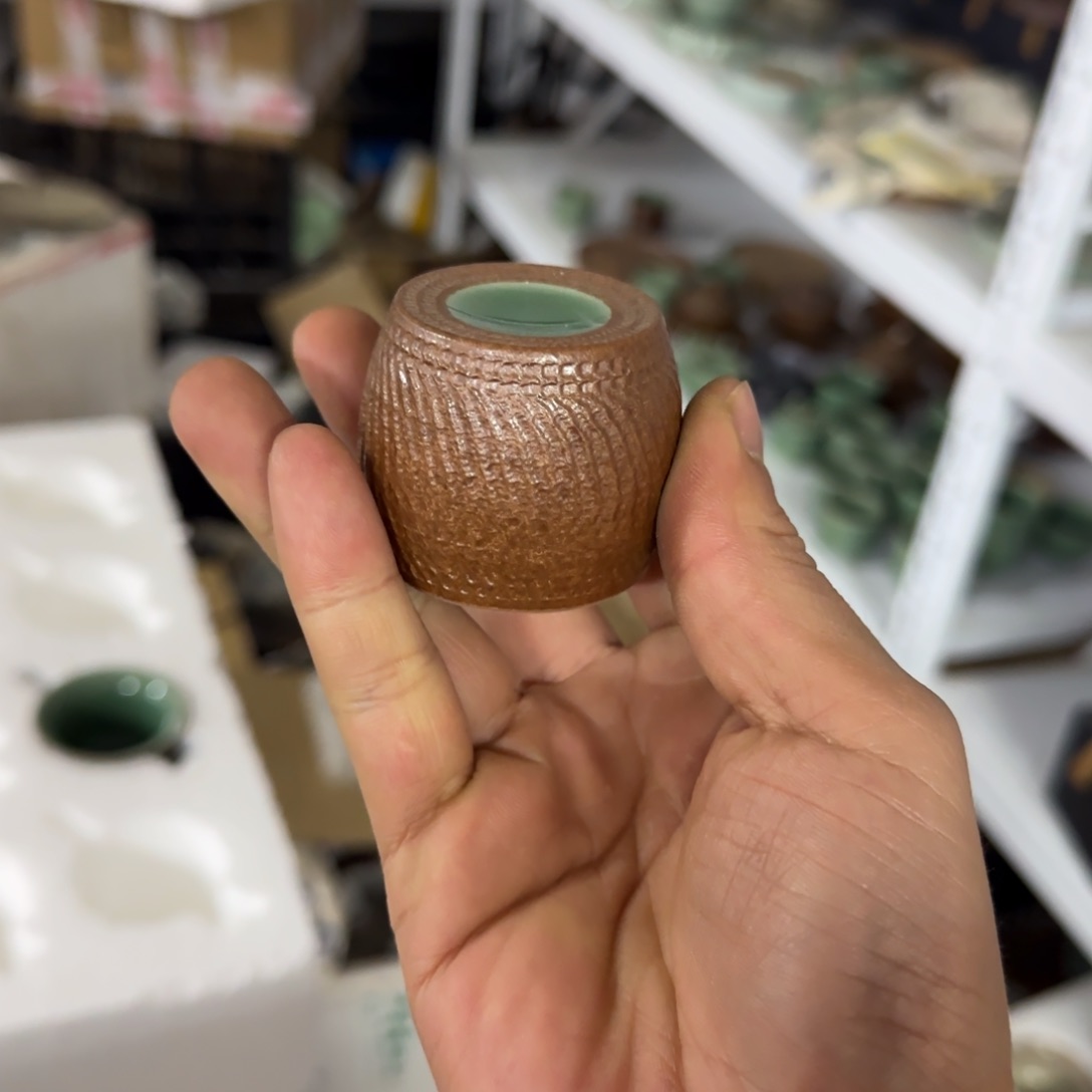 小金茶具青瓷茶器