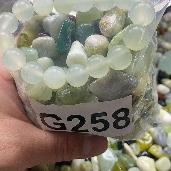 岫玉鱼缸石未镶嵌