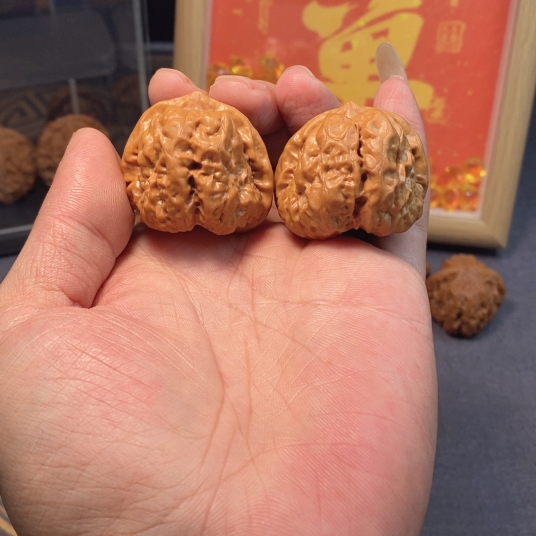 把件文玩核桃全品无修39尺福利蛤蟆头