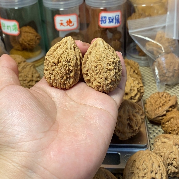 核桃手串/手链塔尖对歪