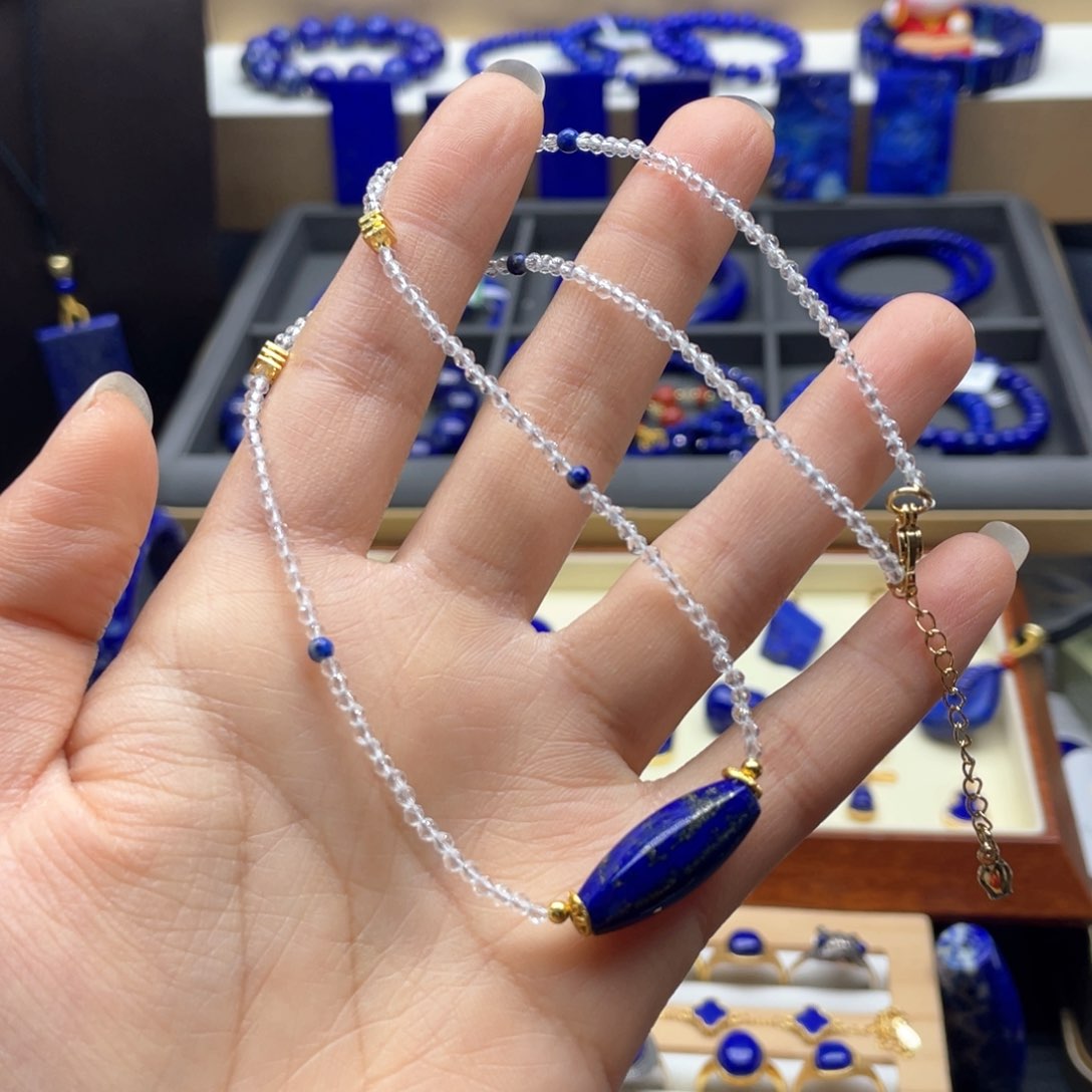 未镶嵌青金石项链福利不做证书