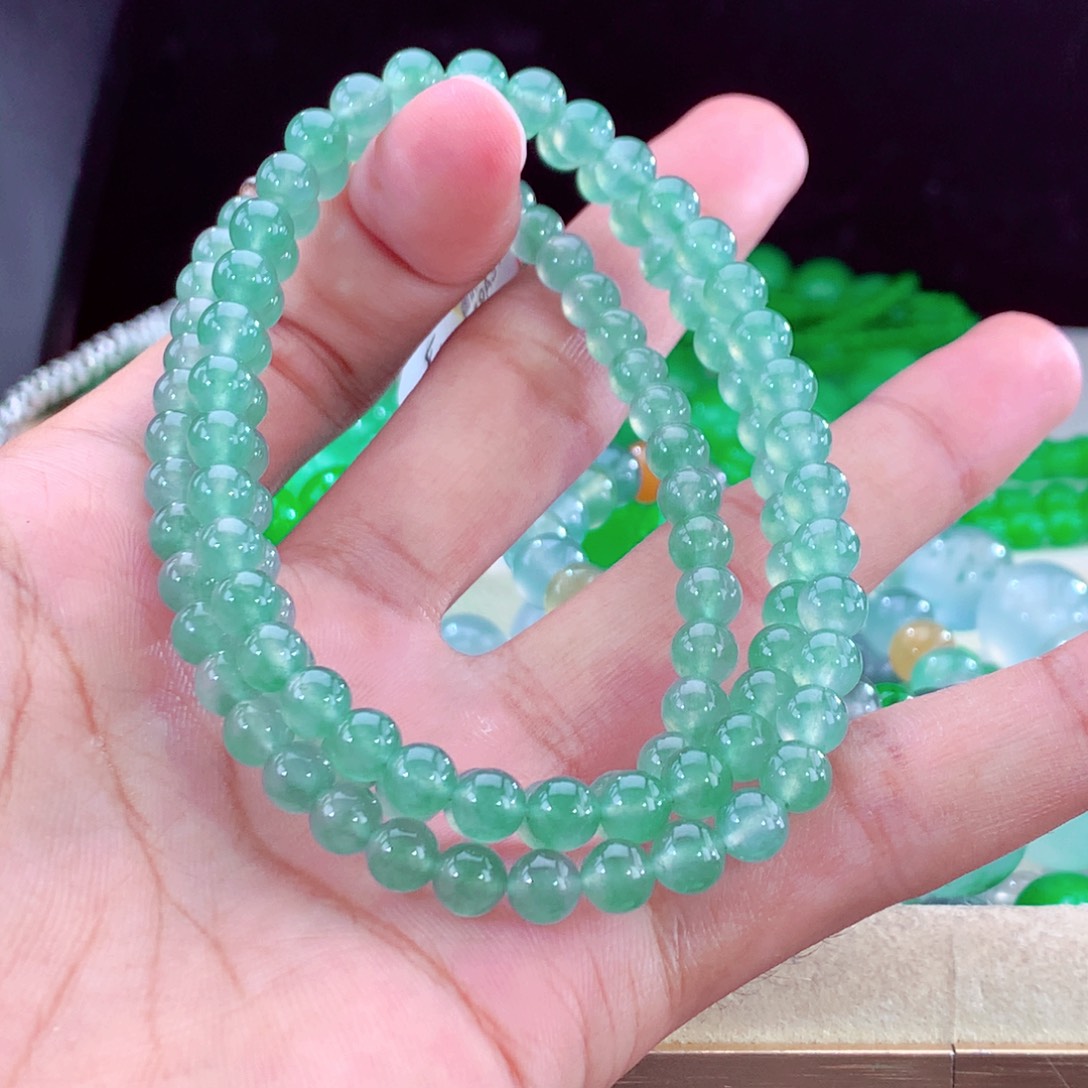 未镶嵌手链翡翠翡翠