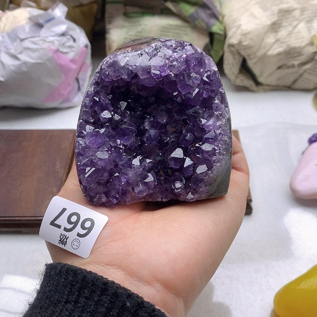 紫晶大型摆件（非配饰）未镶嵌