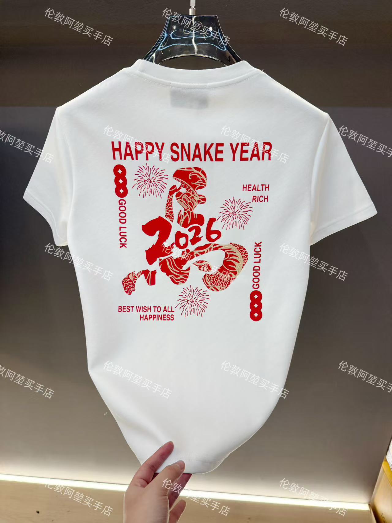 男士秋冬新款轻奢休闲百搭修身时尚半袖K962