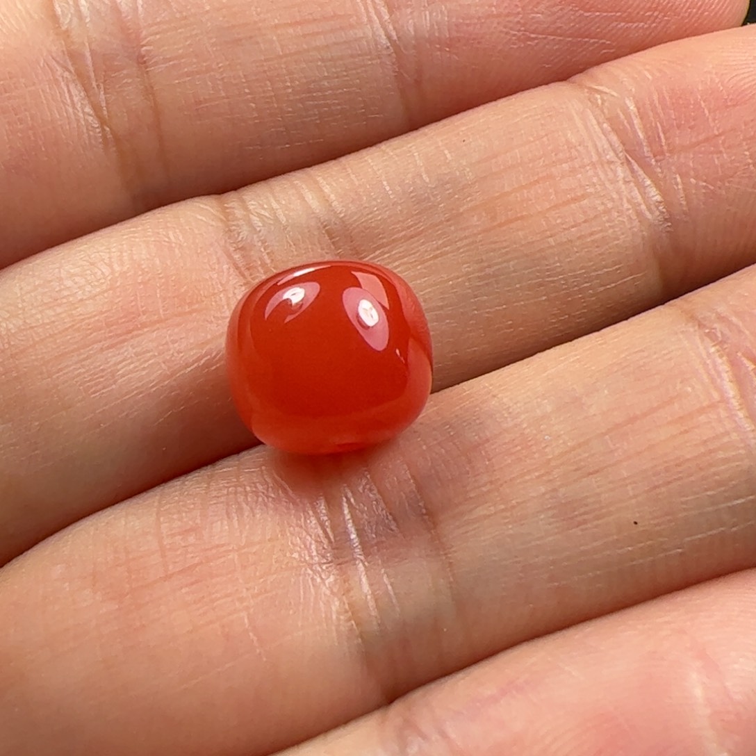 南红玛瑙珠子未镶嵌J**f