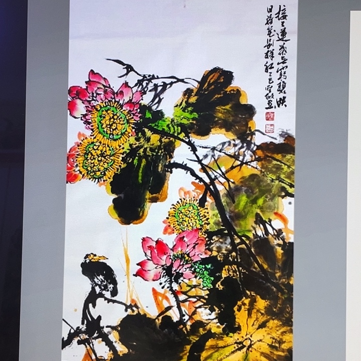国画张圣敏先生纯手绘作品