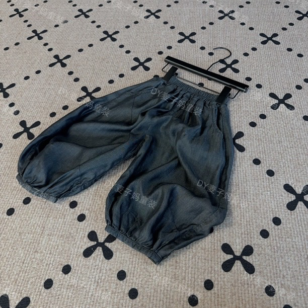 现货MZ.儿童夏季新款超薄款天丝莱赛尔牛仔百搭防蚊休闲裤2205