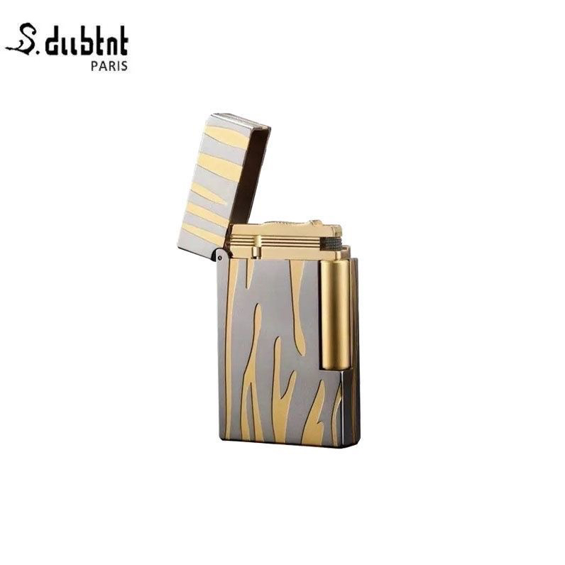 【上善若水】法国柏特上善若水黄铜朗声打火机充气高档侧滑男士