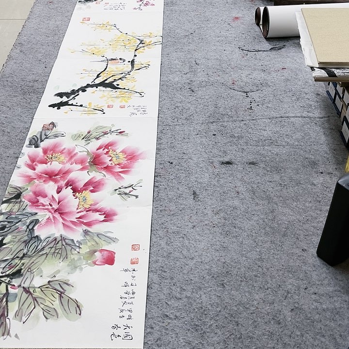 书法王晖花式册页的