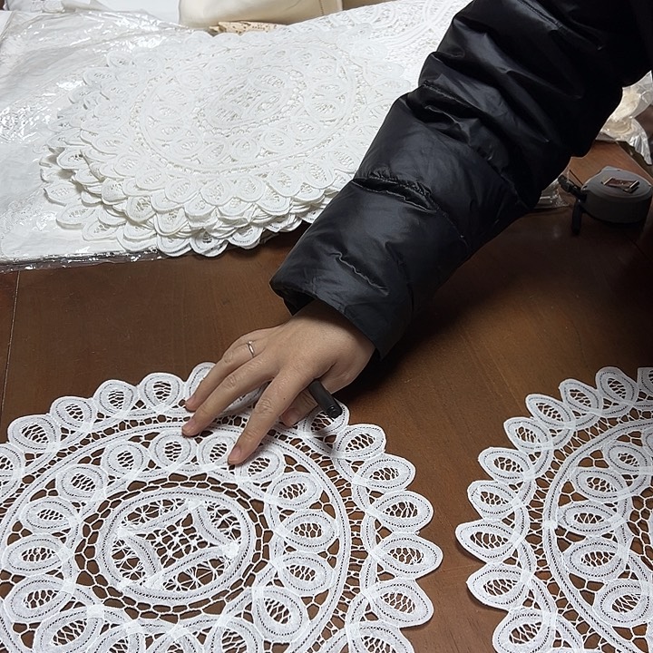 毛绒亚麻棉017-35圆2片