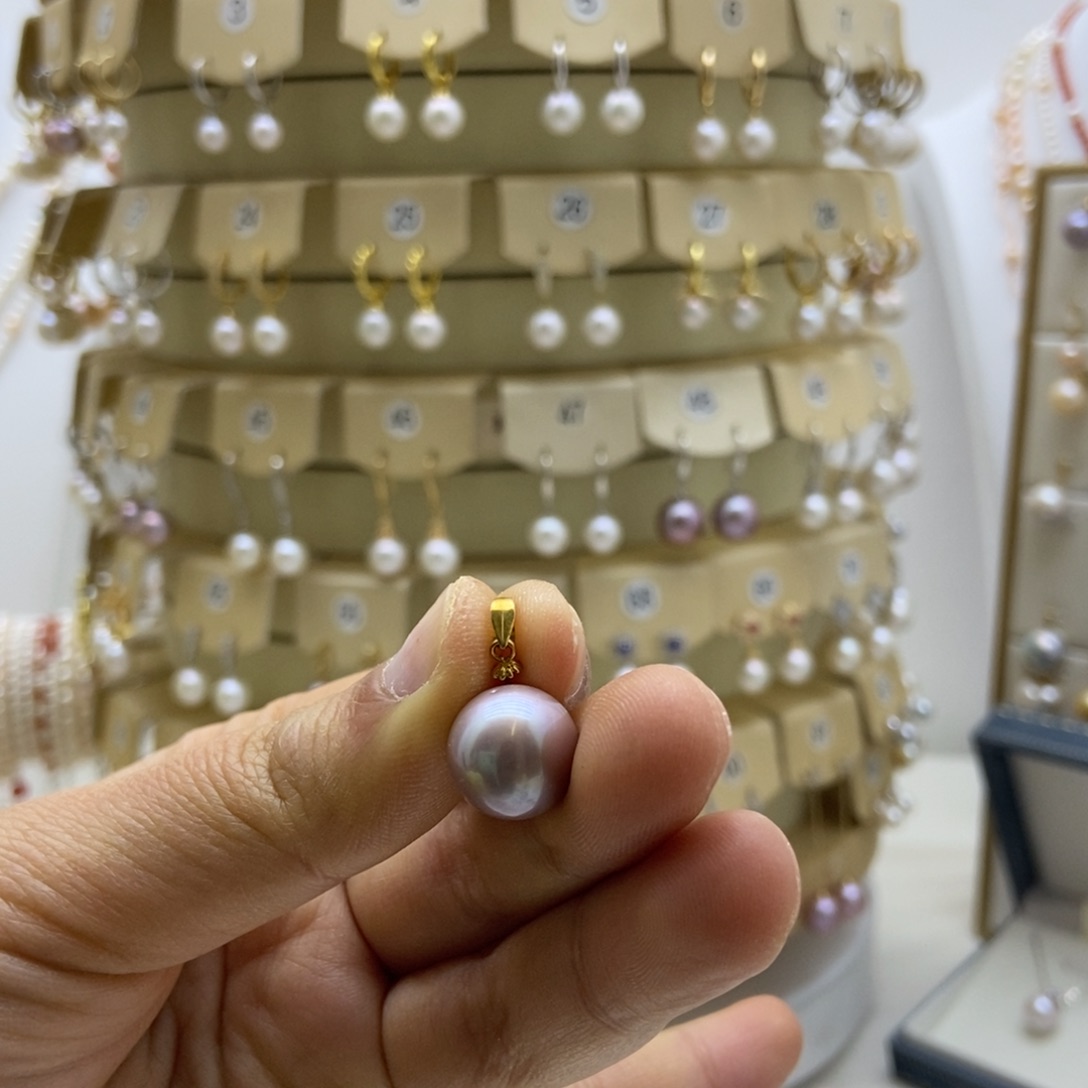 淡水珍珠颈饰未镶嵌不含链子925扣