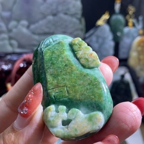 【闪购商品】颈饰未镶嵌翡翠仿古