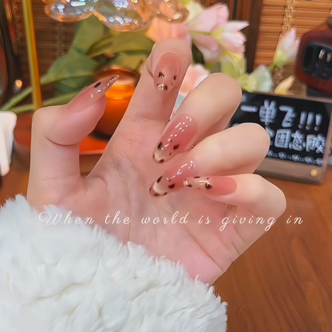 【101-140】纯手工穿戴甲高品质显白美甲Ins风 有工具包