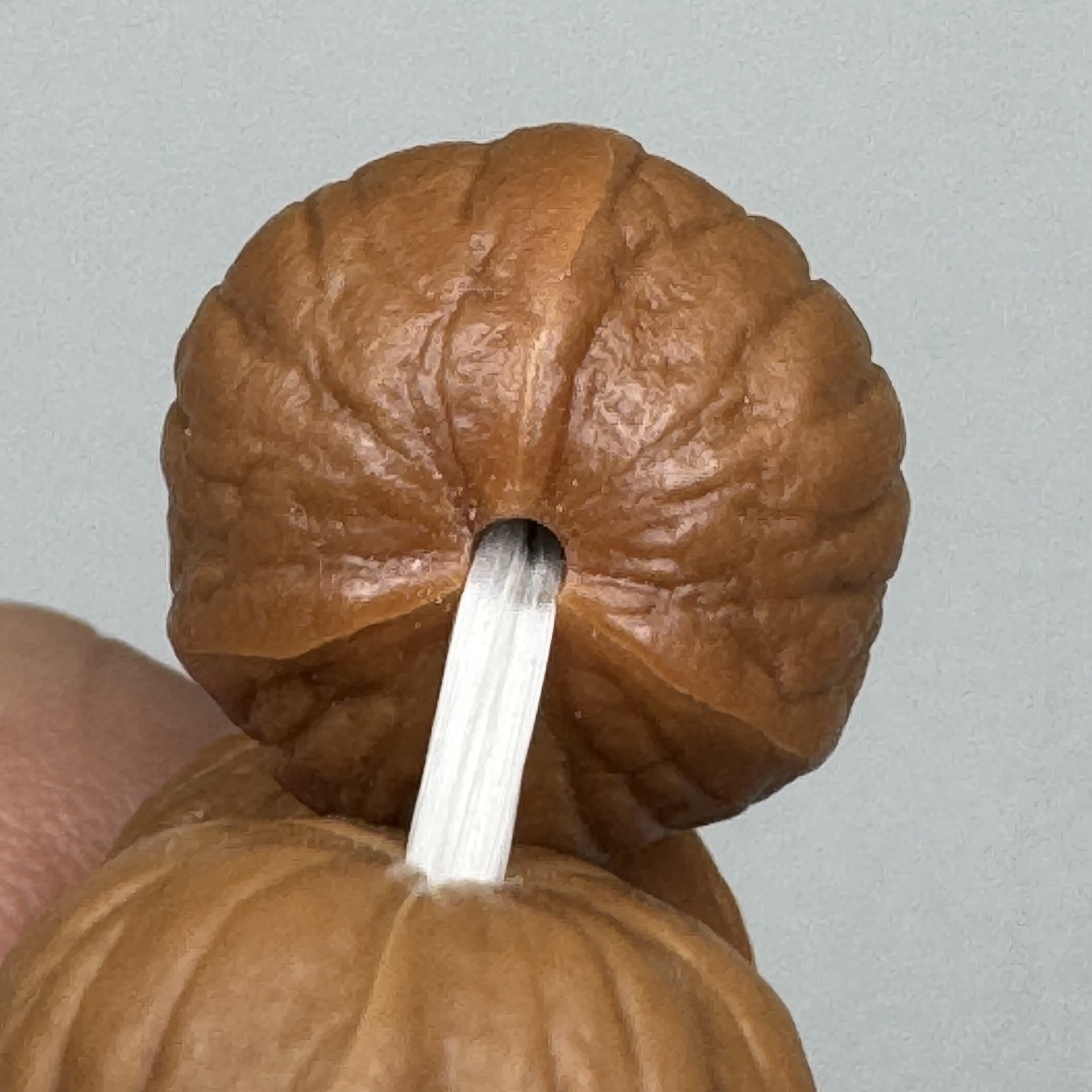 【盛圆·三棱正奔南瓜】全品无暇原皮原色原生态猴头核桃手串