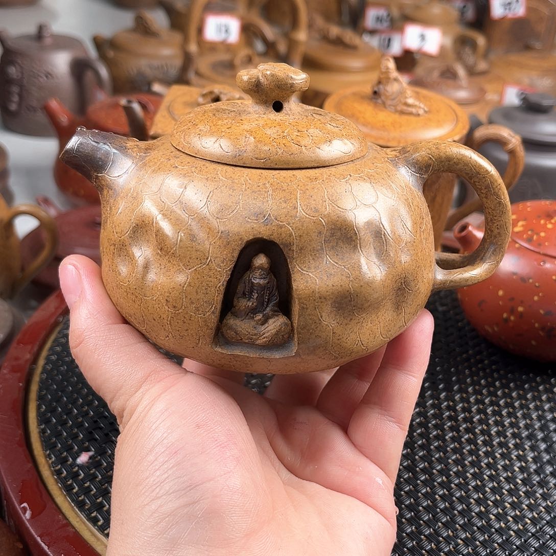 紫泥茶壶宜兴紫砂