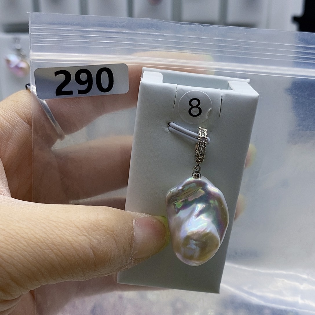 颈饰合金淡水珍珠