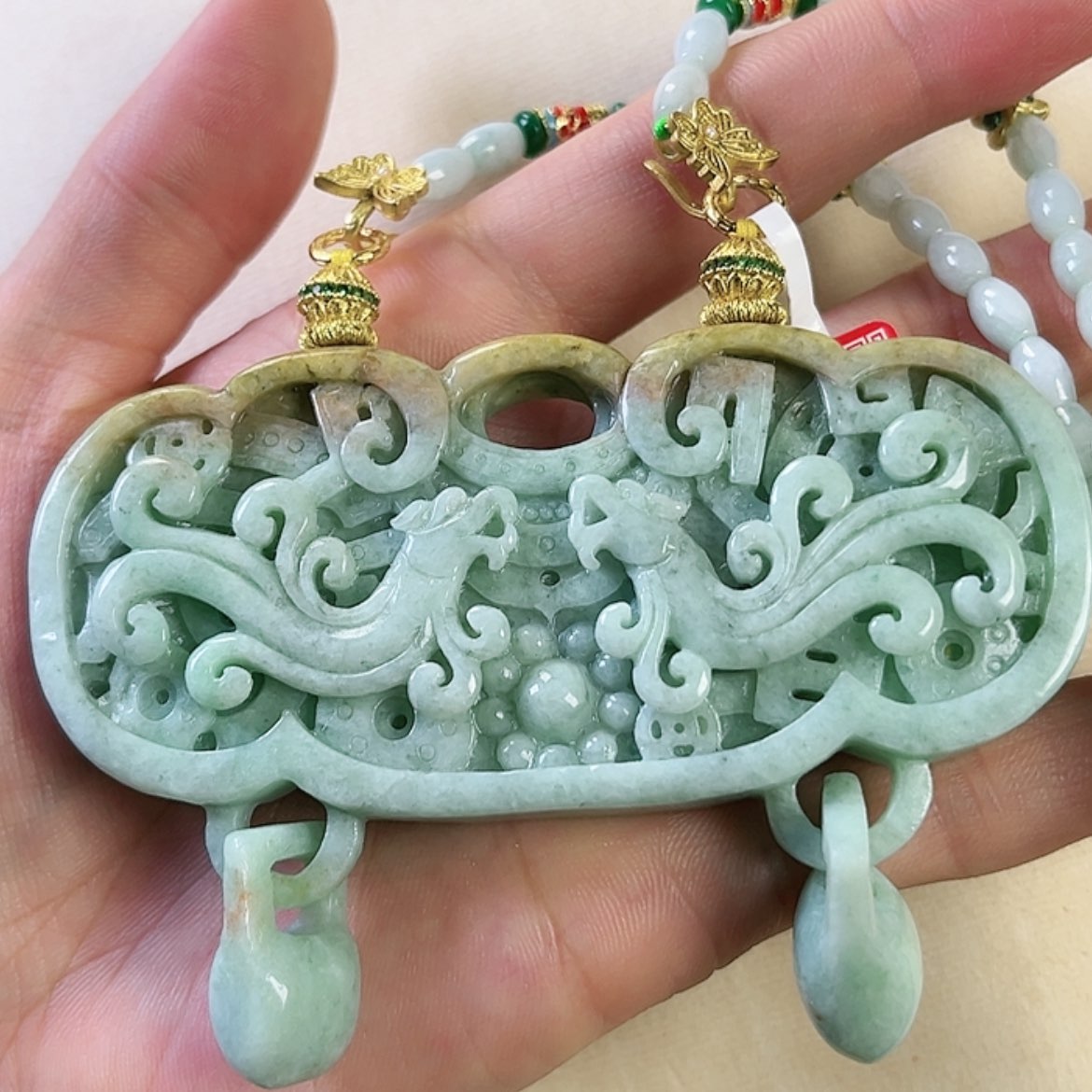 【闪购商品】翡翠颈饰未镶嵌挂件