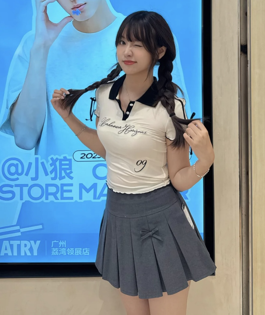 超级显瘦美式的Polo衫～女款（微瑕）