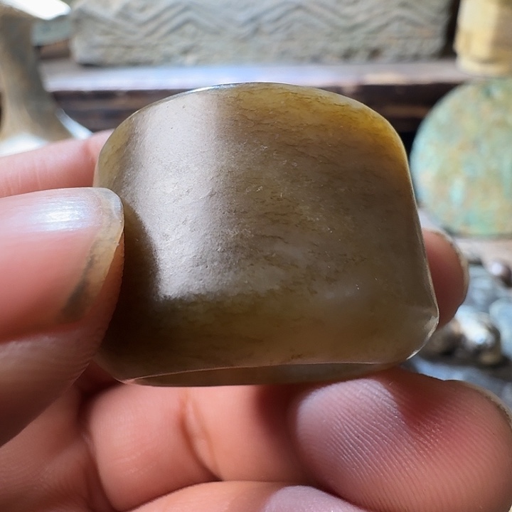 和田玉（糖玉）颈饰未镶嵌X***语