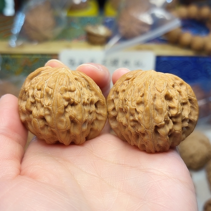 文玩核桃吊坠磨盘40