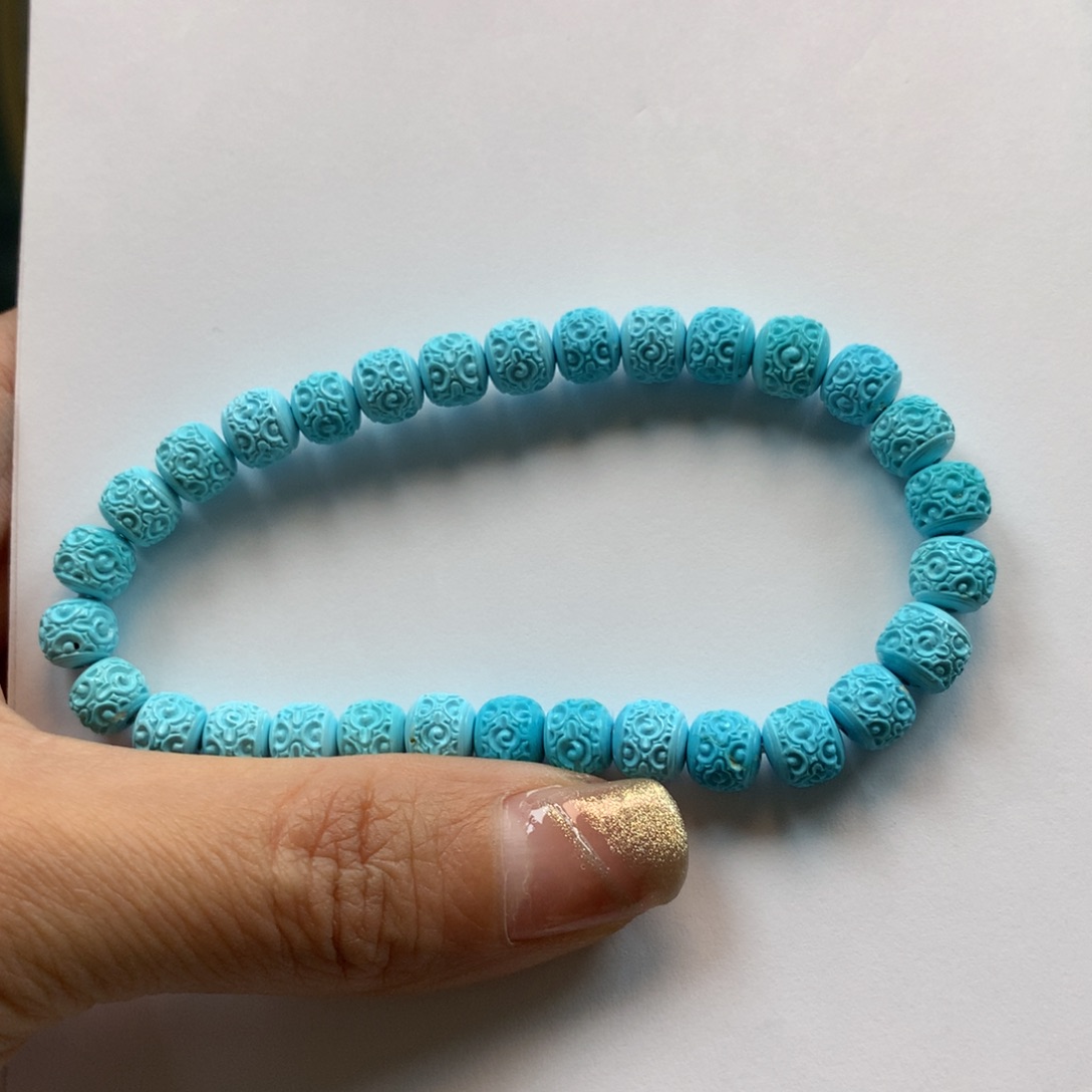 绿松石单圈未镶嵌