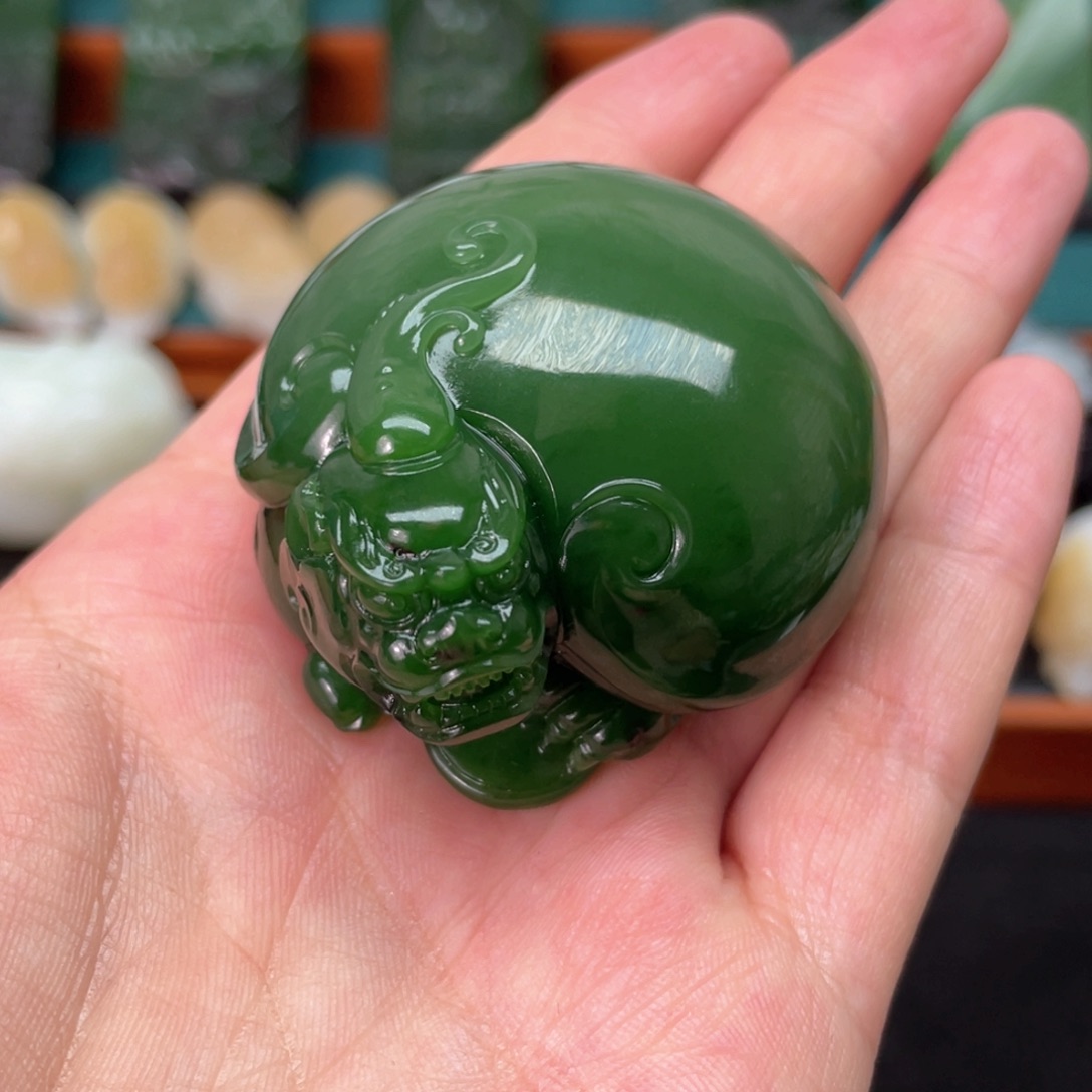 和田玉把件未镶嵌