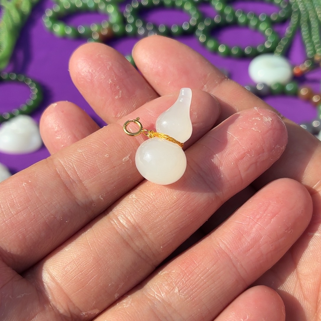 和田玉未镶嵌颈饰多样性发货拍一发一