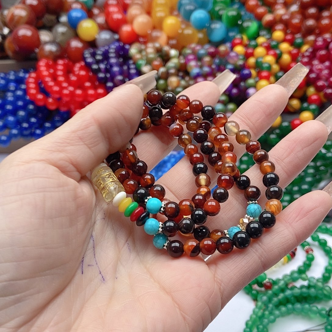 【闪购商品】玛瑙/玉髓颈饰未镶嵌梦*