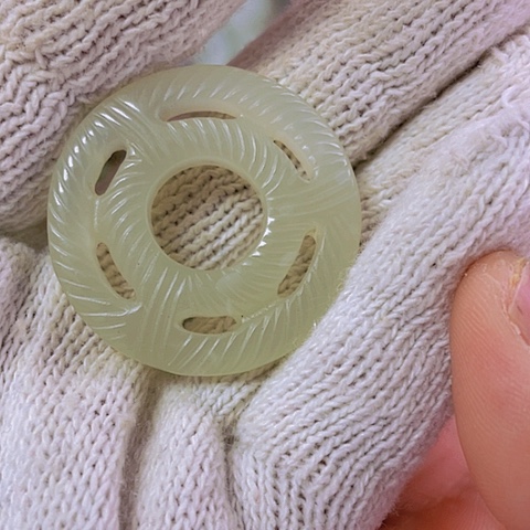 和田玉（白玉）挂件未镶嵌