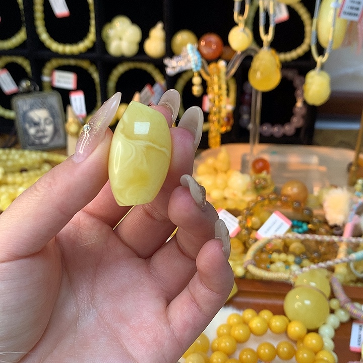 蜜蜡手链未镶嵌蜜蜡吊坠项链