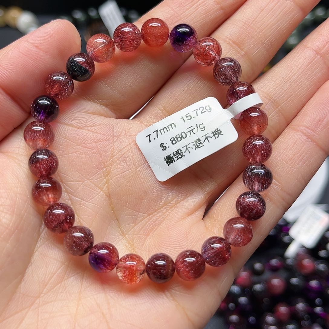 水晶手链未镶嵌手链