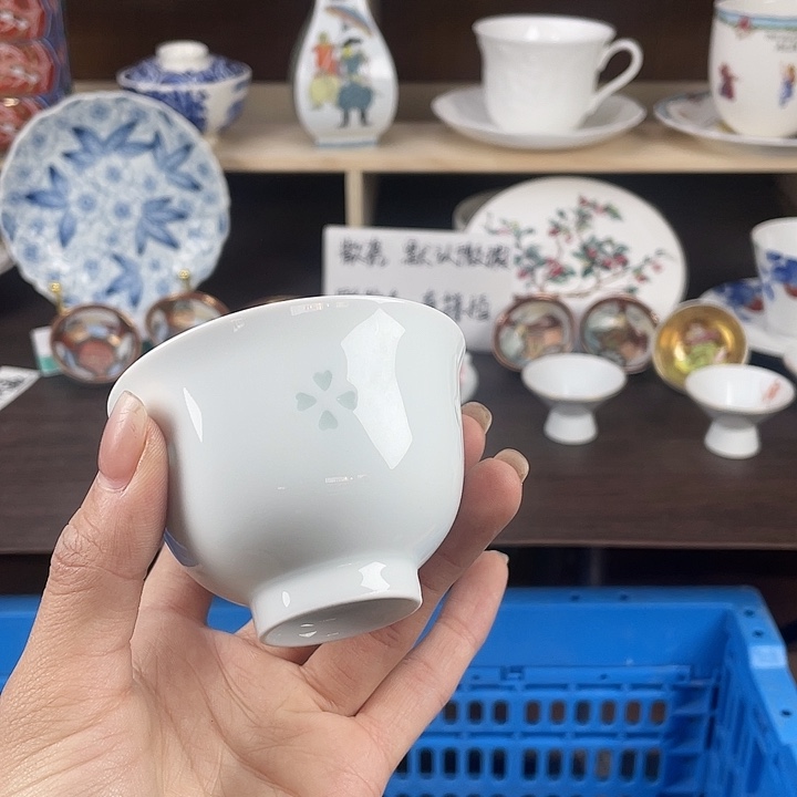 本山绿泥满18包邮瓷器默认微瑕